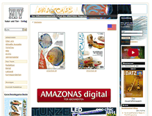 Tablet Screenshot of amazonas-magazin.de